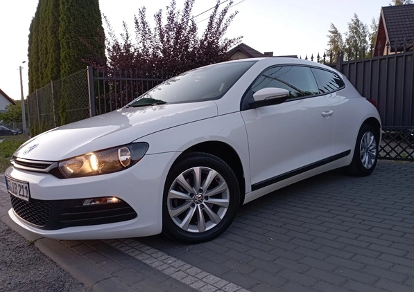 Volkswagen Scirocco cena 24500 przebieg: 188000, rok produkcji 2009 z Słomniki małe 497